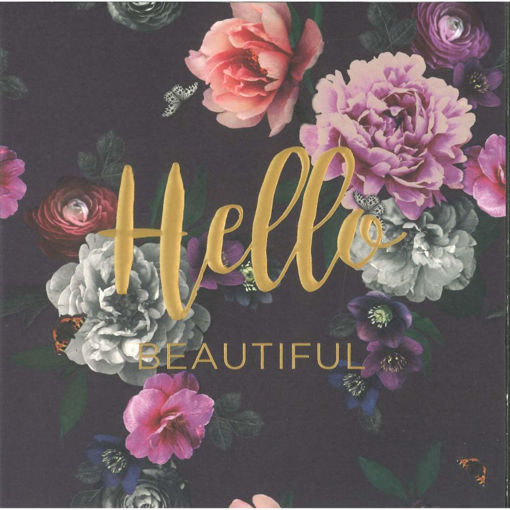Picture of HELLO BEAUTIFUL BLANK CARD